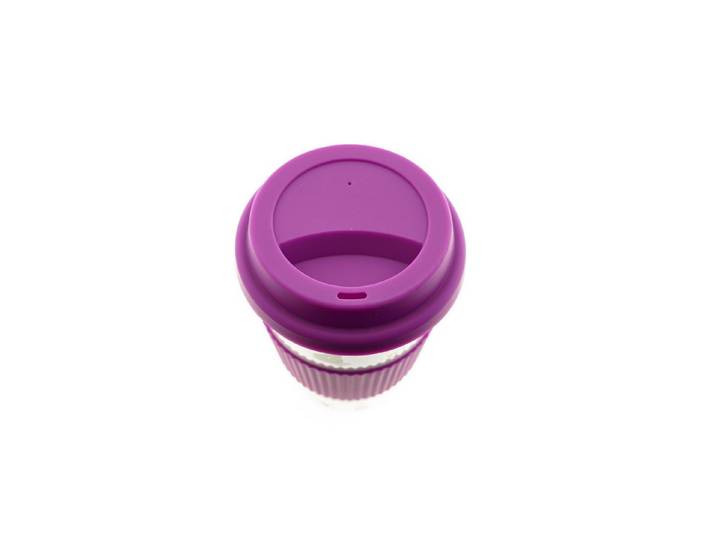 MATO Coffee-to-go-Becher Kaffeebecher To Go, Porzellan Coffee to go Becher mit Deckel 350ml ZH4, 10-tlg.