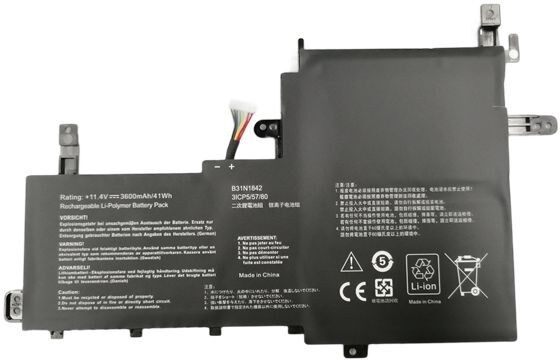CoreParts Laptop Battery for Asus K531FA/K531FL/S531FA - B31N1842 11.4V 3600mAh 41Wh Li-Polymer