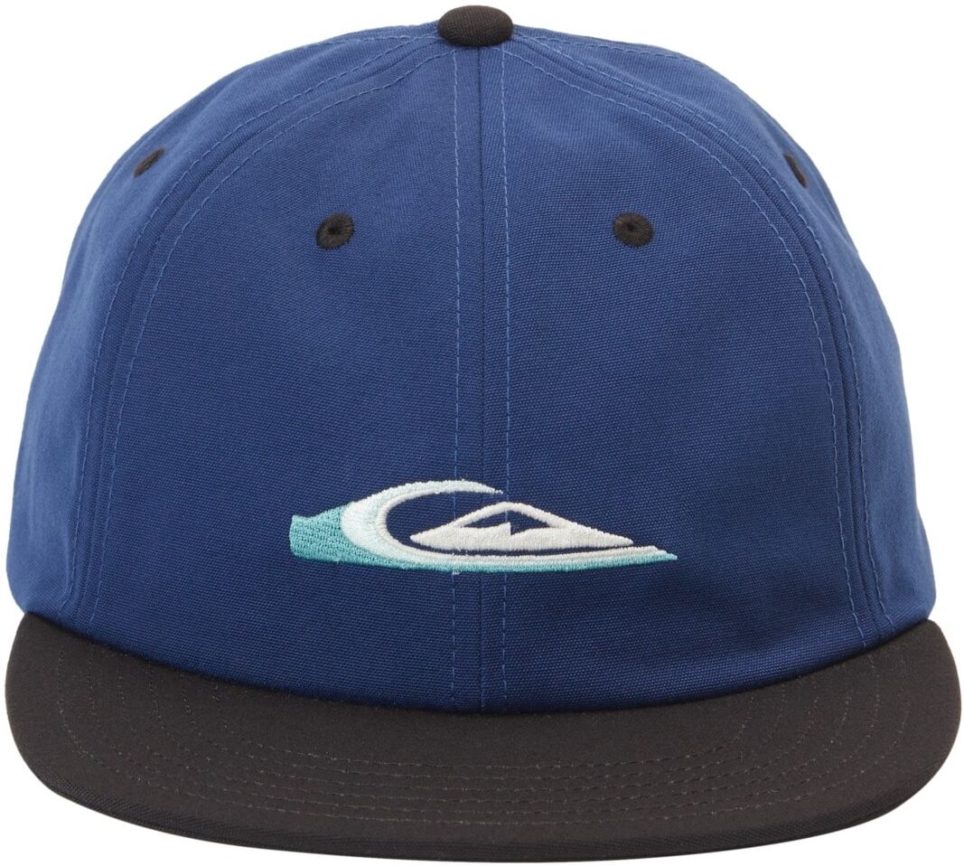 Snapback Cap QUIKSILVER "Block Stocker", Herren, blau (monaco blau), Obermaterial: 100% Polyester., Caps Snapback Cap
