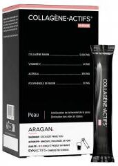 Aragan Synactifs Collagène Actifs Fermeté de la Peau Rides et Ridules 20 Sticks - Boîte 20 sticks