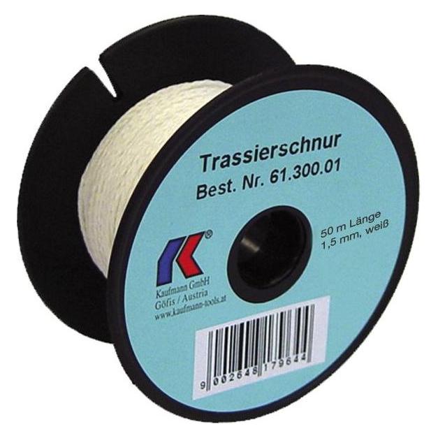 Kaufmann Trassierschnur weiss, leicht dehnbar, ø 1,5 mm Länge 50 m (42730196)