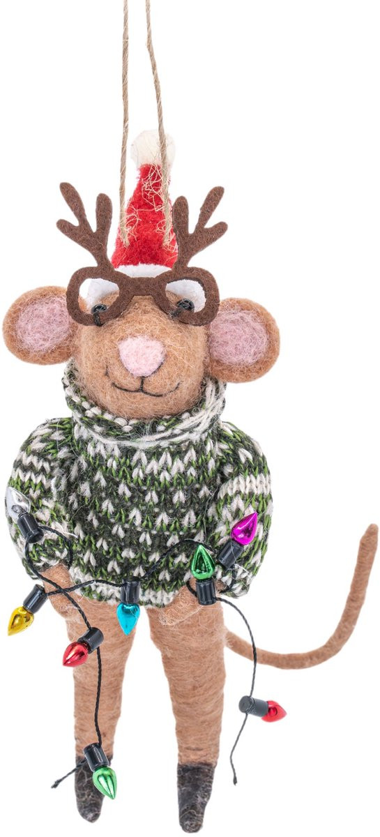 Sass & Belle Kersthanger Party Mouse