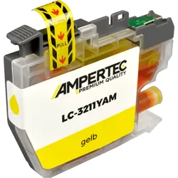 Kompatible Tinte ersetzt Brother LC-3211Y  yellow