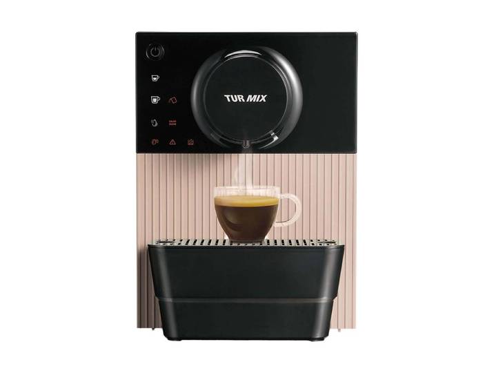 Turmix Finessa Niva Kaffeevollautomat Anthrazit/Lachs