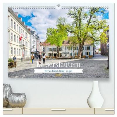 Kaiserslautern - Wer es findet, findet es gut (hochwertiger Premium Wandkalender 2026 DIN A2 quer), Kunstdruck in Hochglanz