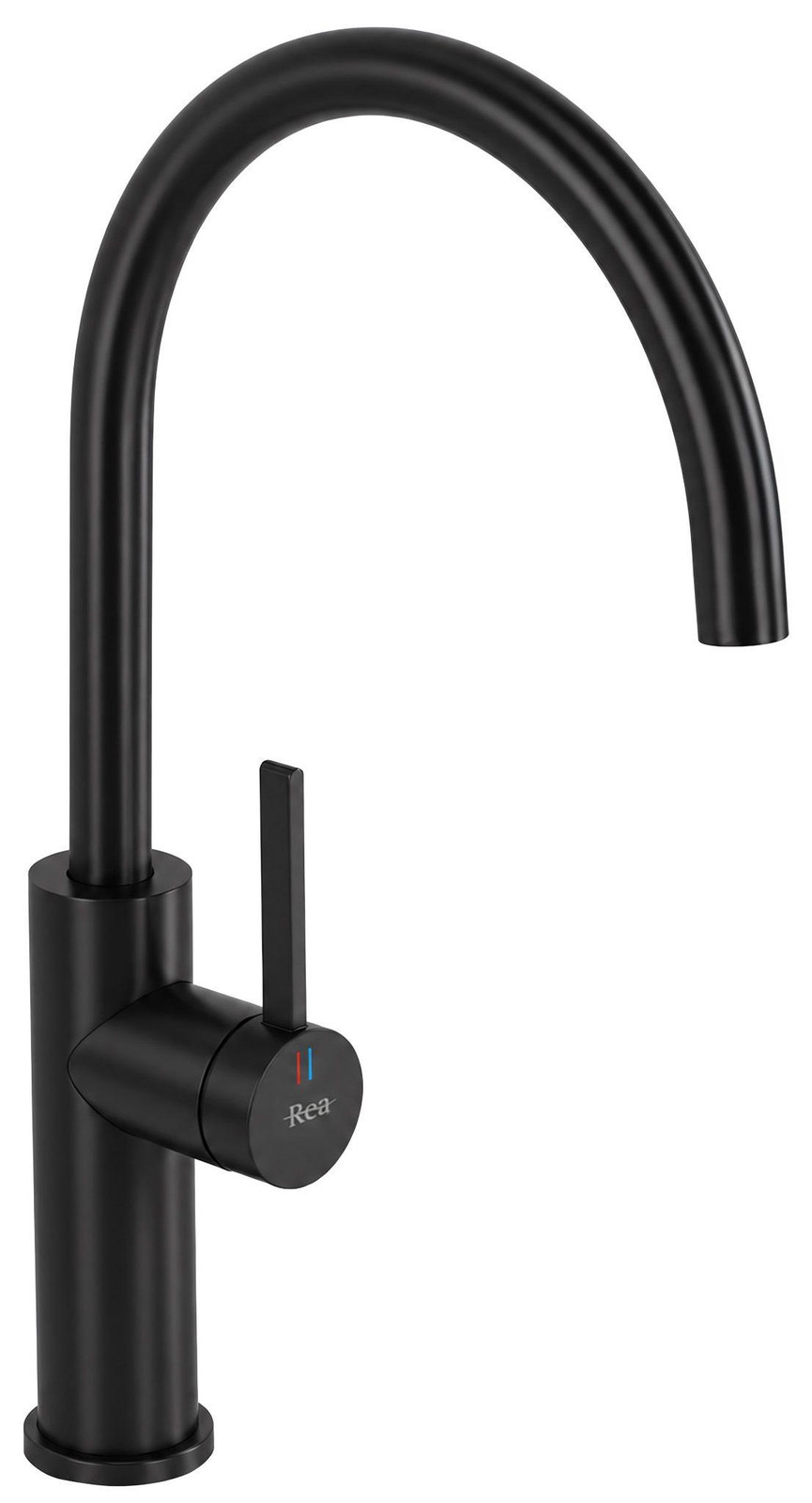 Rea Keukenkraan Rivo Black met draaibare uitloop