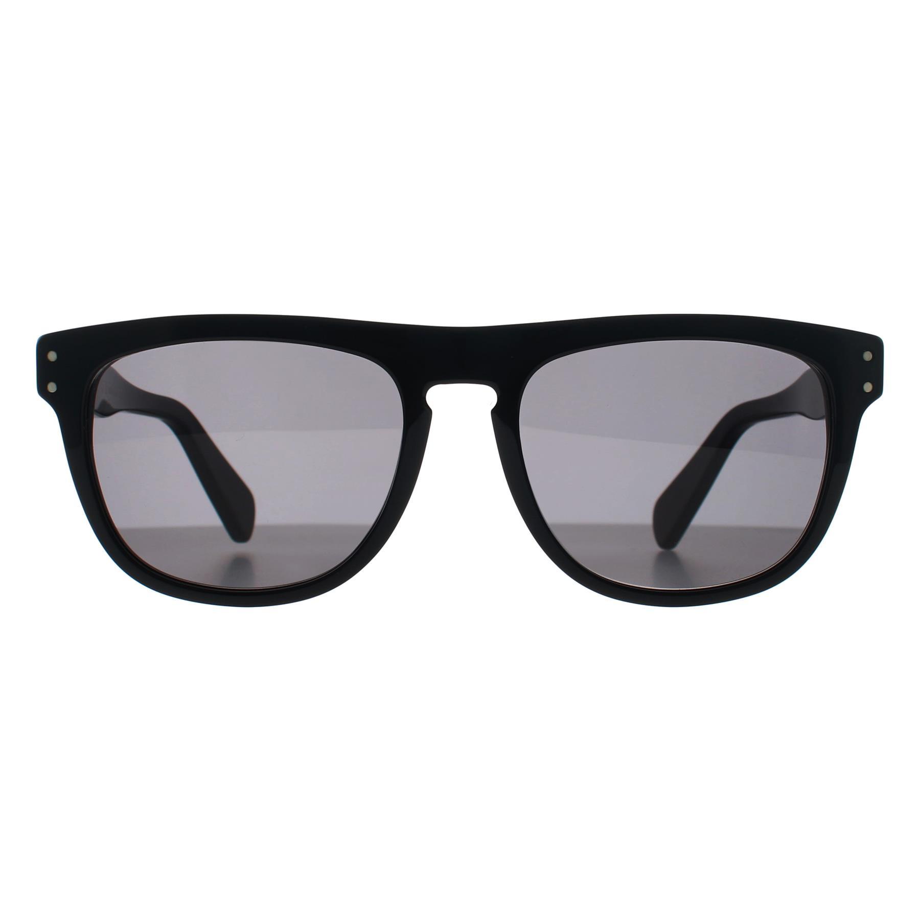 Salvatore Ferragamo Ronde Heren Zwart Donkergrijs SF1111S