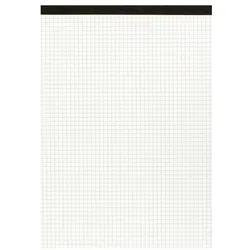 Herlitz Notizblock ohne Deckblatt A4 kariert weiß