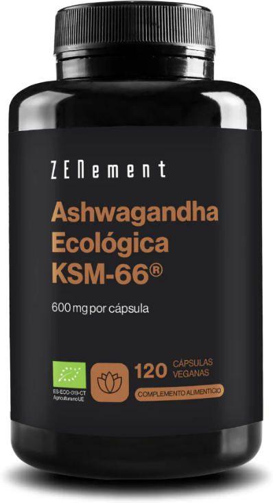 Zenement Organic Ashwagandha KSM-66 600 mg 120 Capsules