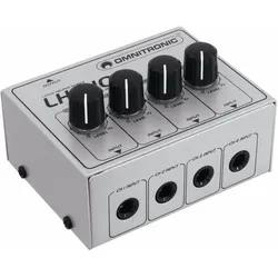 Omnitronic LH-010 (Line-Mischer), Mischpult, Silber