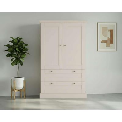 Kleiderschrank OTTO HOME "Binz, Wäscheschrank, Mehrzweckschrank, skandinavischer Landhausstil", beige (kaschmir beige), B:84cm H:130cm T:35cm, FSC-zertifizierter Holzwerkstoff, MDF, Schränke, Kleiderschrank, viele Stauraummöglichkeiten,...