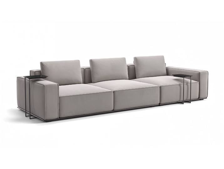 Stoff Sofa SELVA 3-Sitzer XXL Designersofa XXL Couch