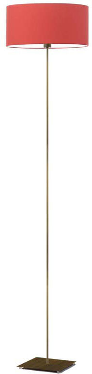 17 Stories Ayania 150 H cm Traditional Floor Lamp Red/Antique Gold 150cm H X 30cm W X 30cm D