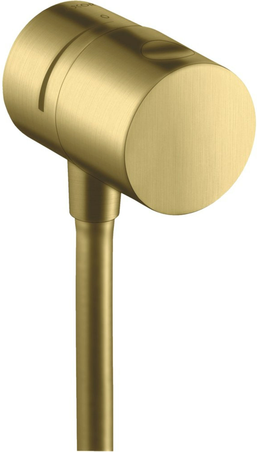 Hansgrohe Absperrventil Fixfit Stop AP, brushed brass (38882950)