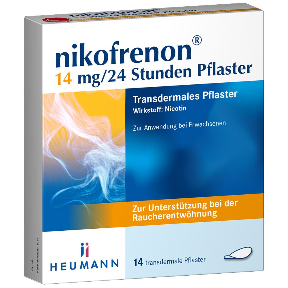 Nikofrenon 14 mg/24 Stunden Pflaster transdermal St
