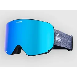 Quiksilver Switchback Black Goggle black clux ml blue s3 Gr. Uni