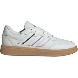 adidas Courtblock Sneaker Damen JQ8224 - crystal white/crystal white/aurora plum 40
