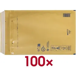 aroFol Luftpolster-Versandtaschen »classic Gr. 7« 100 Stück braun, 25x35 cm