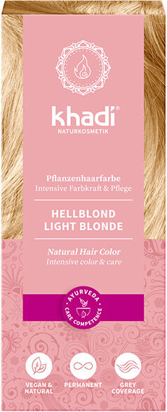 Khadi Natürliche Haarfarbe 100 gr Hellblond