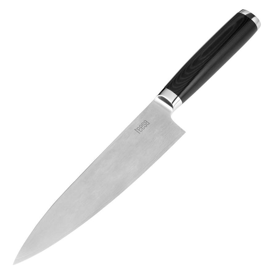 Teesa Chef's knife made of Damascus steel 33.5 cm (VG10) (1x) (TSA0196)