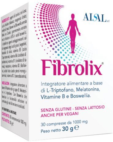 AISAL Srl Fibrolix Aisal, 30 compresse - Integratore per Articolazioni