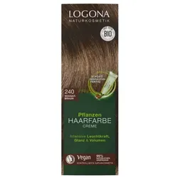 Logona Pflanzenhaarfarbe Creme nougatbraun