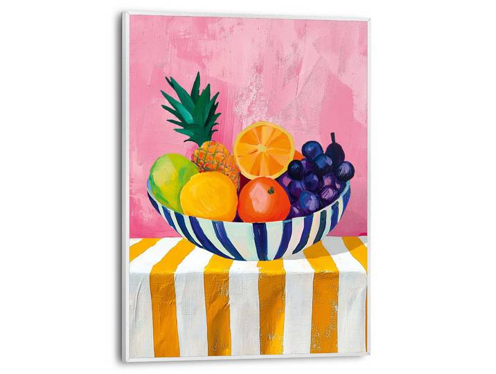 Poster REINDERS Sommerfrüchte , bunt (farbe bild(er): mehrfarbig), B:30cm H:40cm T:1,6cm, Bilder, Poster, Küche - Mehrfarbig - MDF - Essen und Trinken - 30x40 cm