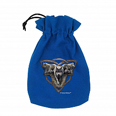 Q-Workshop Anne Stokes - Dice Pouch - Wolf Trio 300627