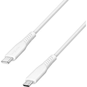 LogiLink USB-Kabel CU0241, USB 2.0, 0,5 m, Anschlusskabel, C Stecker / Micro B Stecker