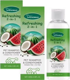 Inspire Picks YEGBONG 2 in 1 Pet Shampoo & Conditioner For Itch Relief And Odor Removal 2 Boxed