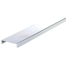 Klemmdeckel Alu pressblank - 60 mm breit