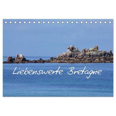 Liebenswerte Bretagne (Tischkalender 2026 DIN A5 quer), CALVENDO Monatskalender