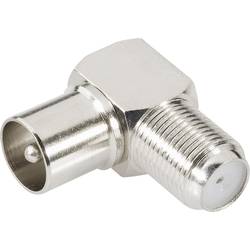 BKL Electronic 0403133 0403133 Koax-Adapter Koax-Stecker - F-Buchse 1 St.