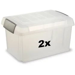 BRB Ordnerboxen 60 liter 2 Stück
