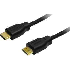 LogiLink HDMI-Kabel CH0054 HDMI 1.4, vergoldete Stecker, 4K UHD bei 30 Hz, 8,16 Gbit/s, HDMI auf HDMI, 15m