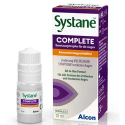 Systane COMPLETE Konservierungsmittelfrei  10 ml Augentropfen