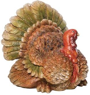 Gallerie II "10"" x 10"" Turkey Figure Centerpiece"