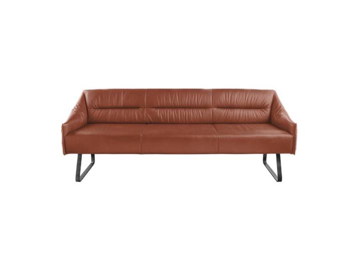 Musterring JustB! SP500 Sitzbank in Leder - Leder Z6950 cognac - 232 Modern, Zeitlos