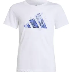 ADIDAS Kinder Shirt Flower Print Training Graphic Kids, Größe 170 in Pink Pink