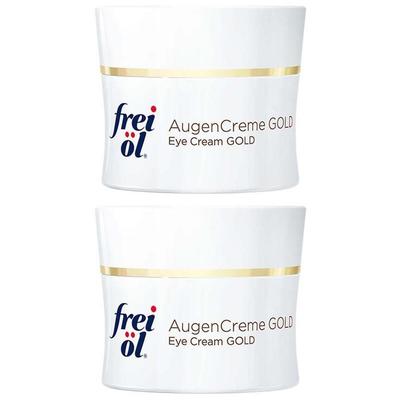 Frei ÖL Hydrolipid AugenCreme gold 2x 2x15 ml Augencreme