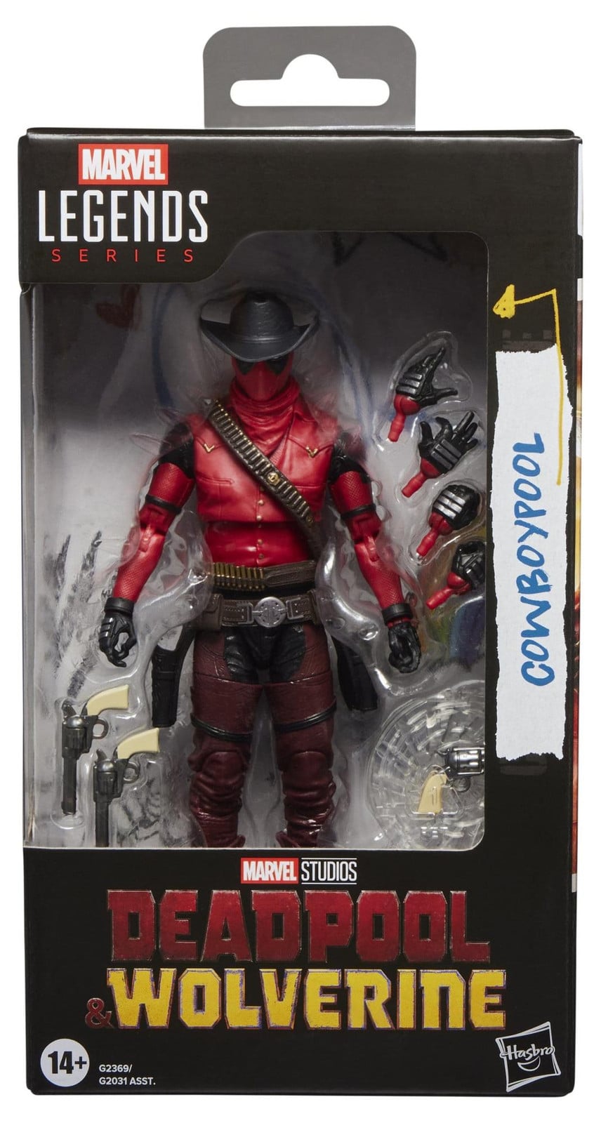 Hasbro Marvel Legends Cowboypool Deadpool & Wolverine actiefiguur 15 cm
