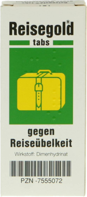 CHEPLAPHARM Arzneimittel GmbH REISEGOLD Tabs gegen Reiseübelkeit 10 St 07555072