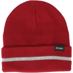 ZigZag Pacman Reflective Mütze Kinder 4055 - beet red