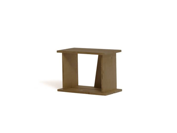 Étagère modulaire design marron