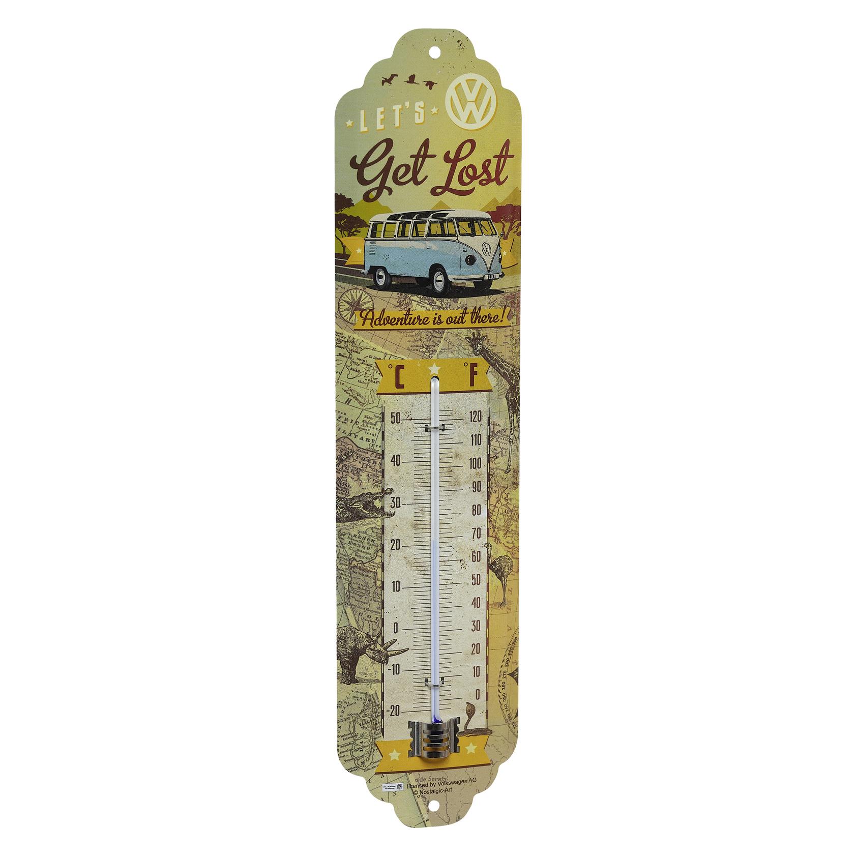 Nostalgic-Art Merchandising Thermometer VW Bus 65 x 280 mm (80306)