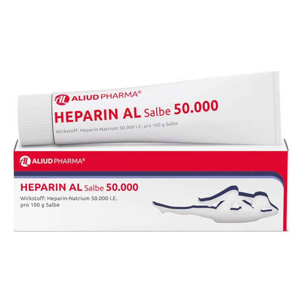 ALIUD Pharma GmbH Heparin AL Salbe 50.000 bei Prellungen oder Blutergüssen 04668350