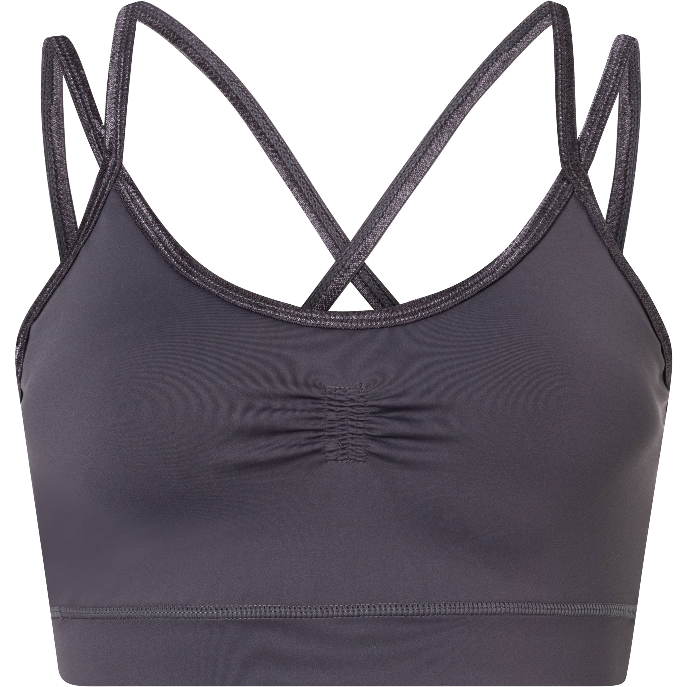 Mandala Studio Sport BH Damen Sport-BHs grau Größe M Yoga Elastisch