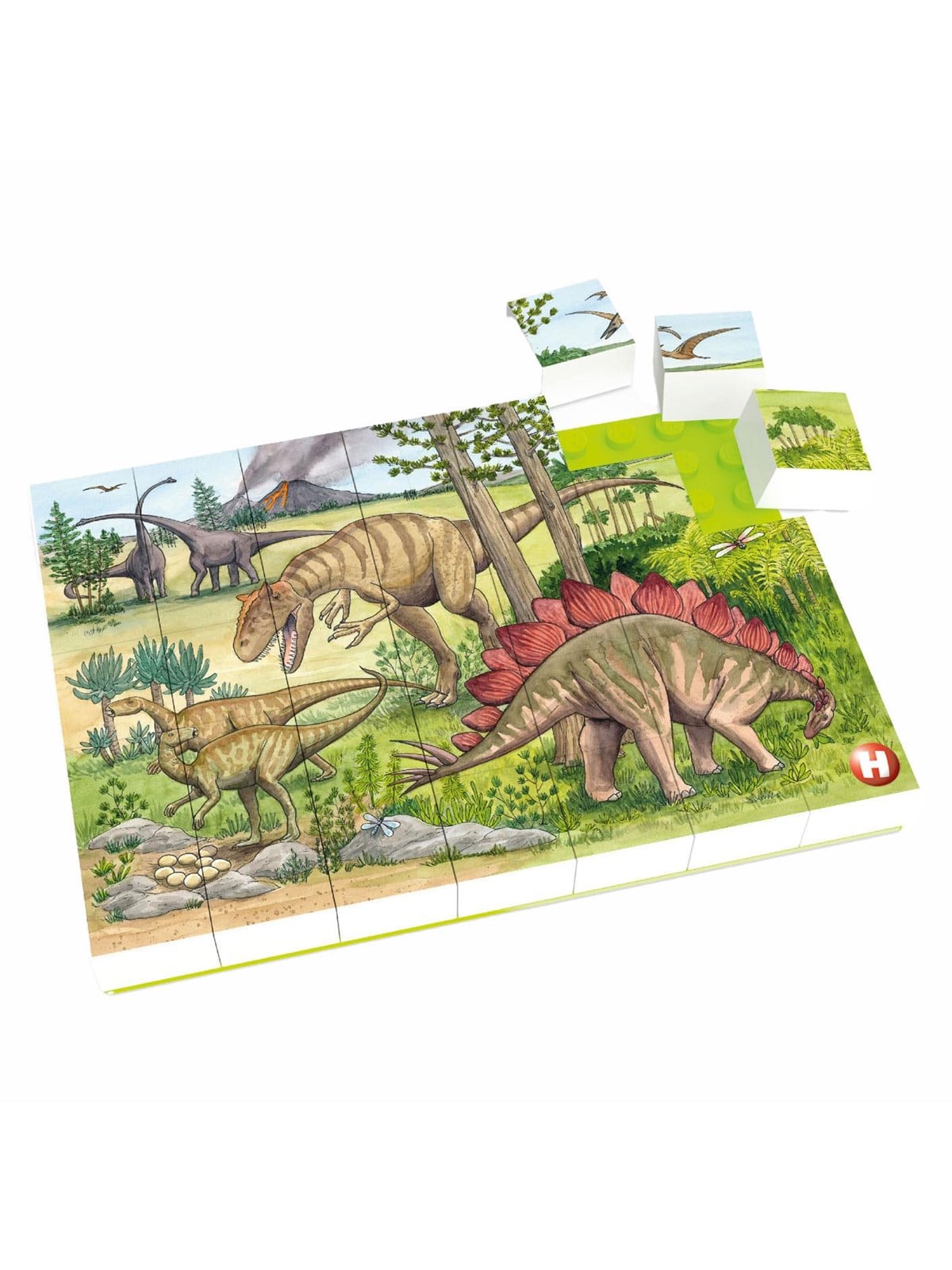 Hubelino Block Puzzle Dinosaur World 35 pcs. Block
