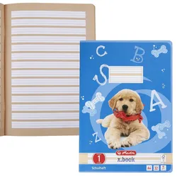 herlitz Schulheft x.book Lineatur 1 liniert DIN A4