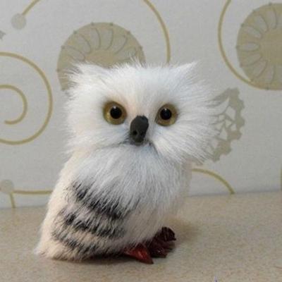 Snug & Styled Realistic Christmas Owl Decoration Artificial Owl Holiday Ornament For Home & Car Decor a